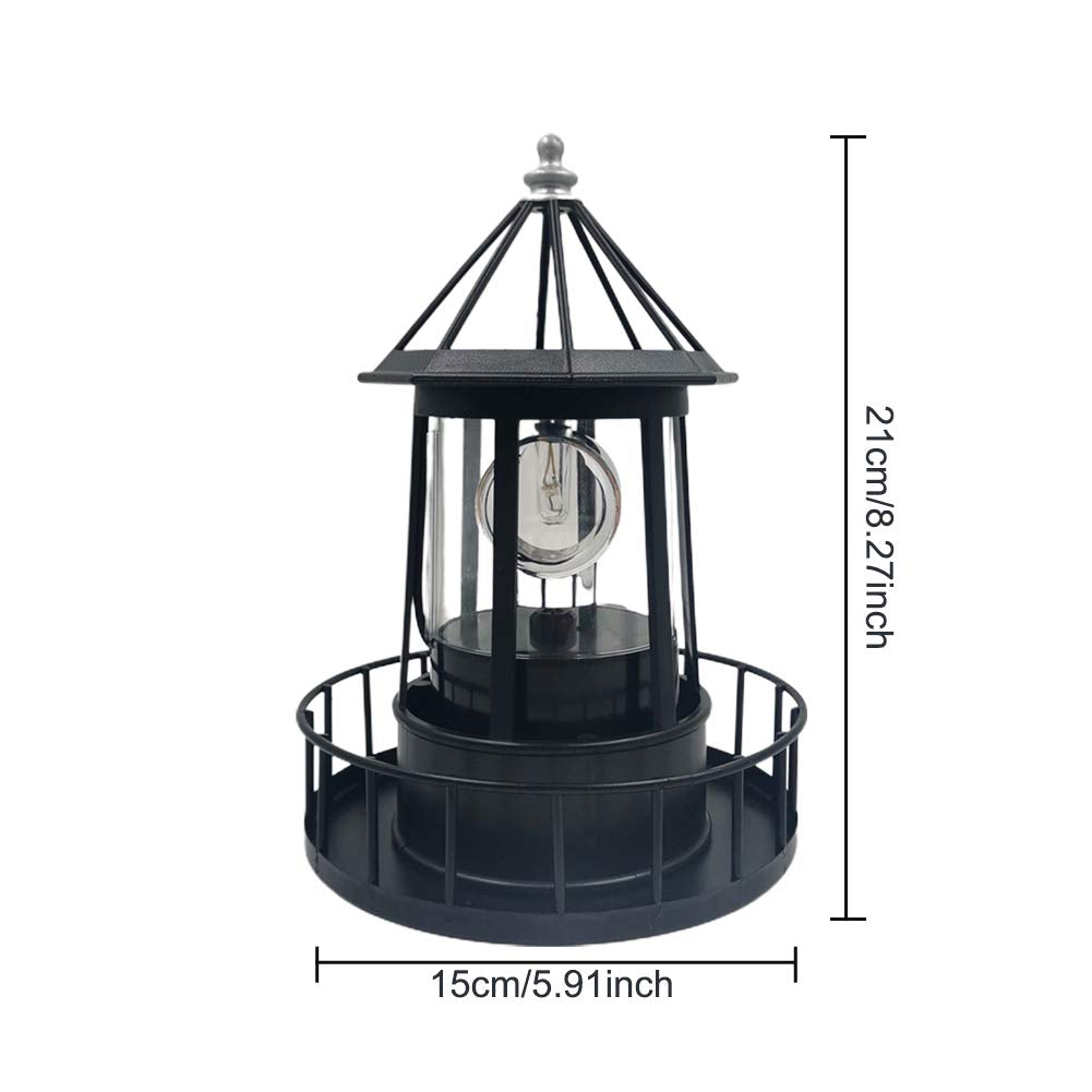 Solar Powered Lighthouse Outdoor Light H763435