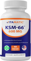 Ashwagandha Root Extract 600mg 60 Veggie Caps G82618