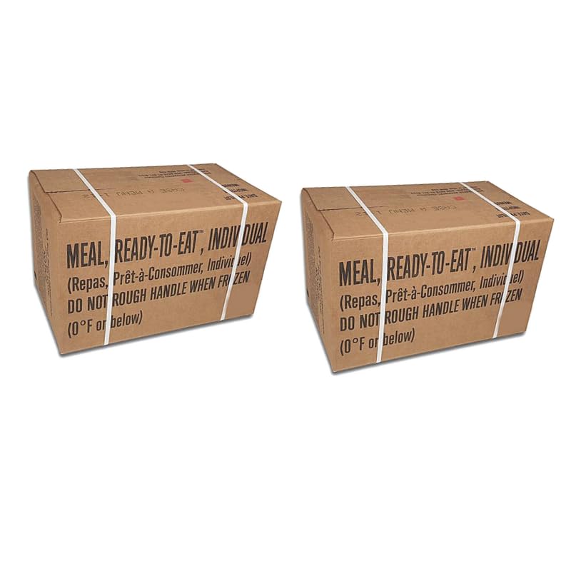 MRE Meals Ready to Eat A and B Cases with Heater G225