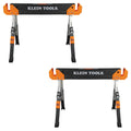 Adjustable Folding Sawhorse 2-Pack T459