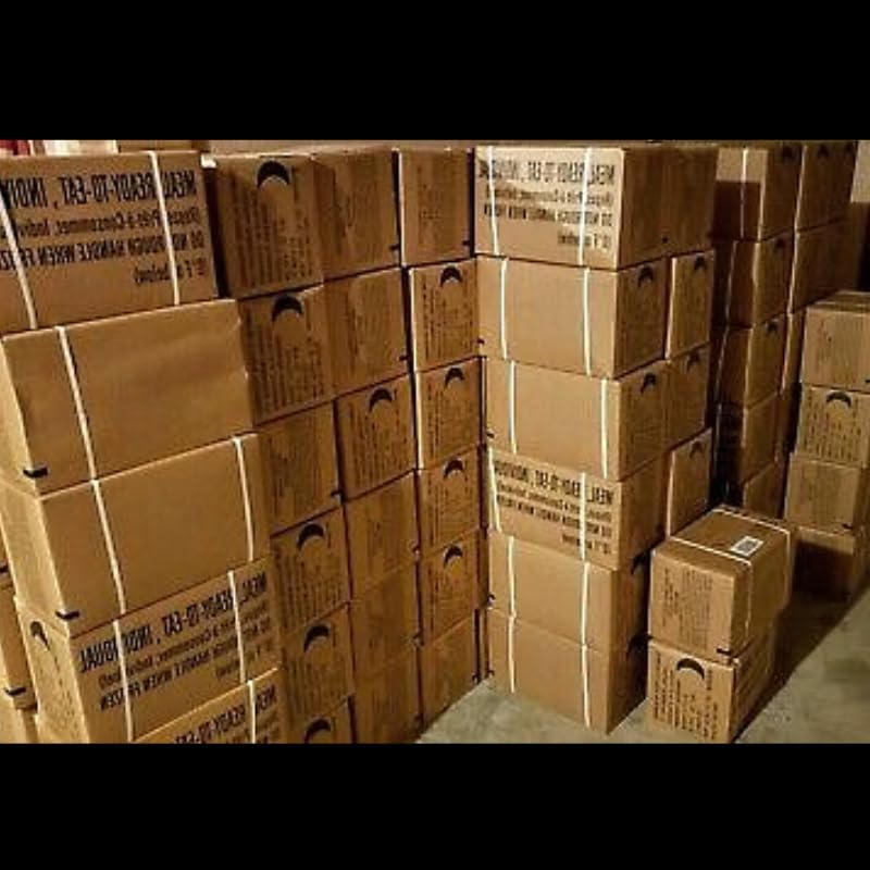MRE Meals Ready to Eat A and B Cases with Heater G225