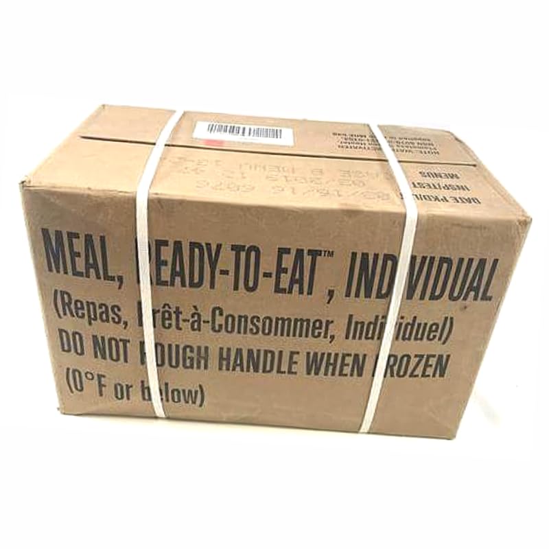 MRE Meals Ready to Eat A and B Cases with Heater G225