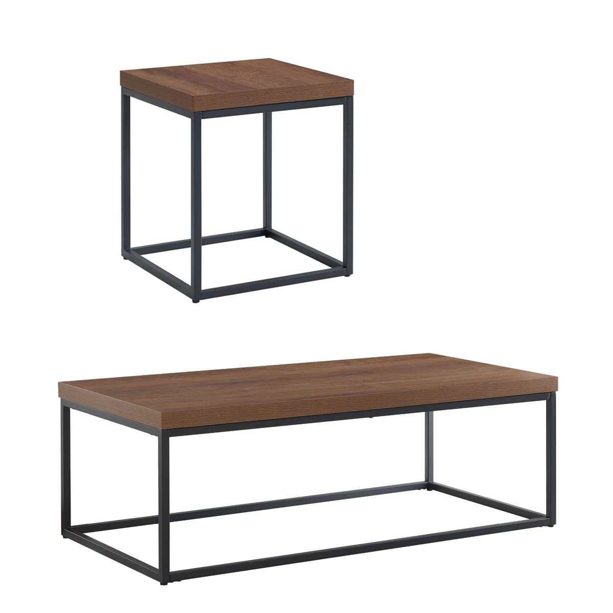 Dark Walnut Coffee Table & End Table Set D89986