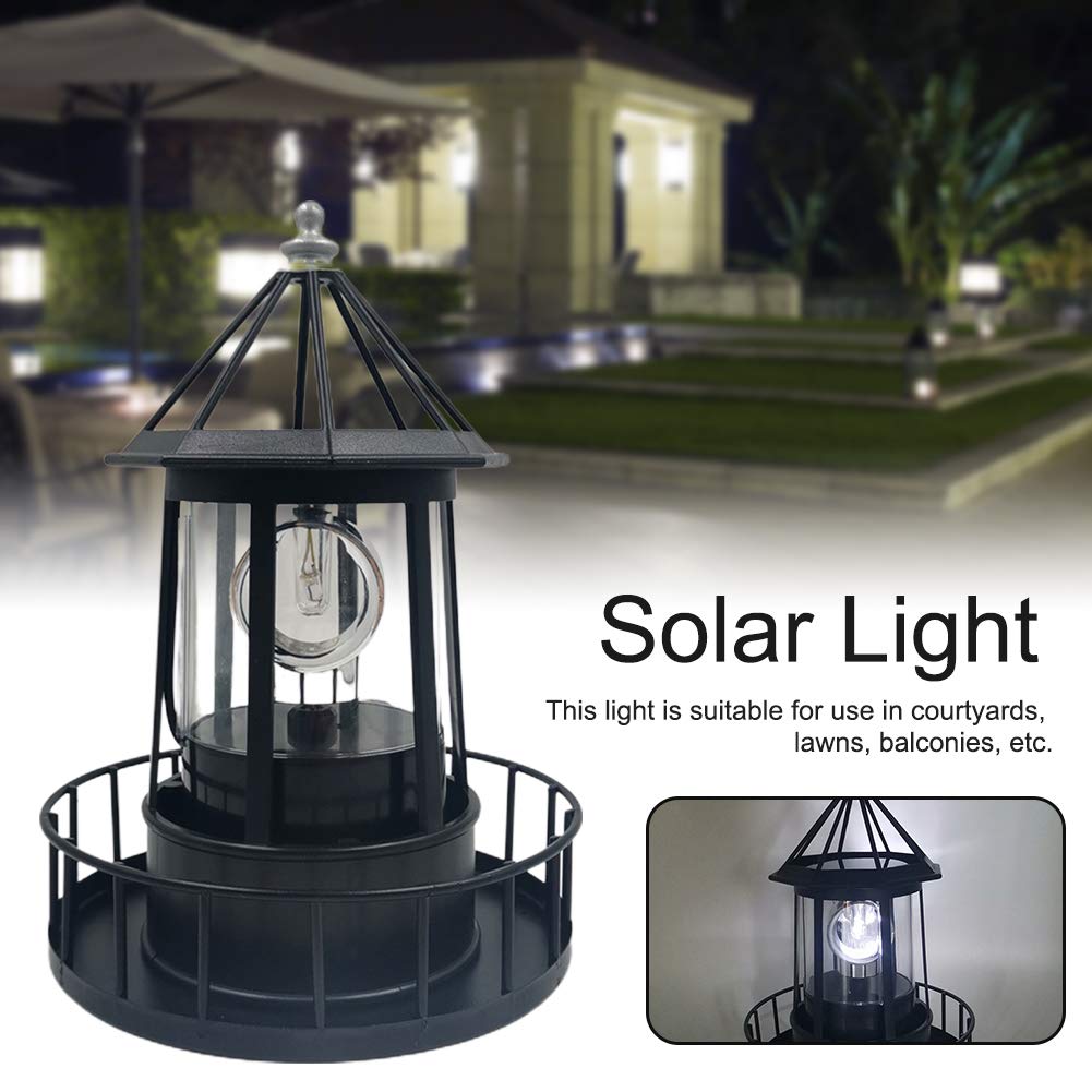 Solar Powered Lighthouse Outdoor Light H763435