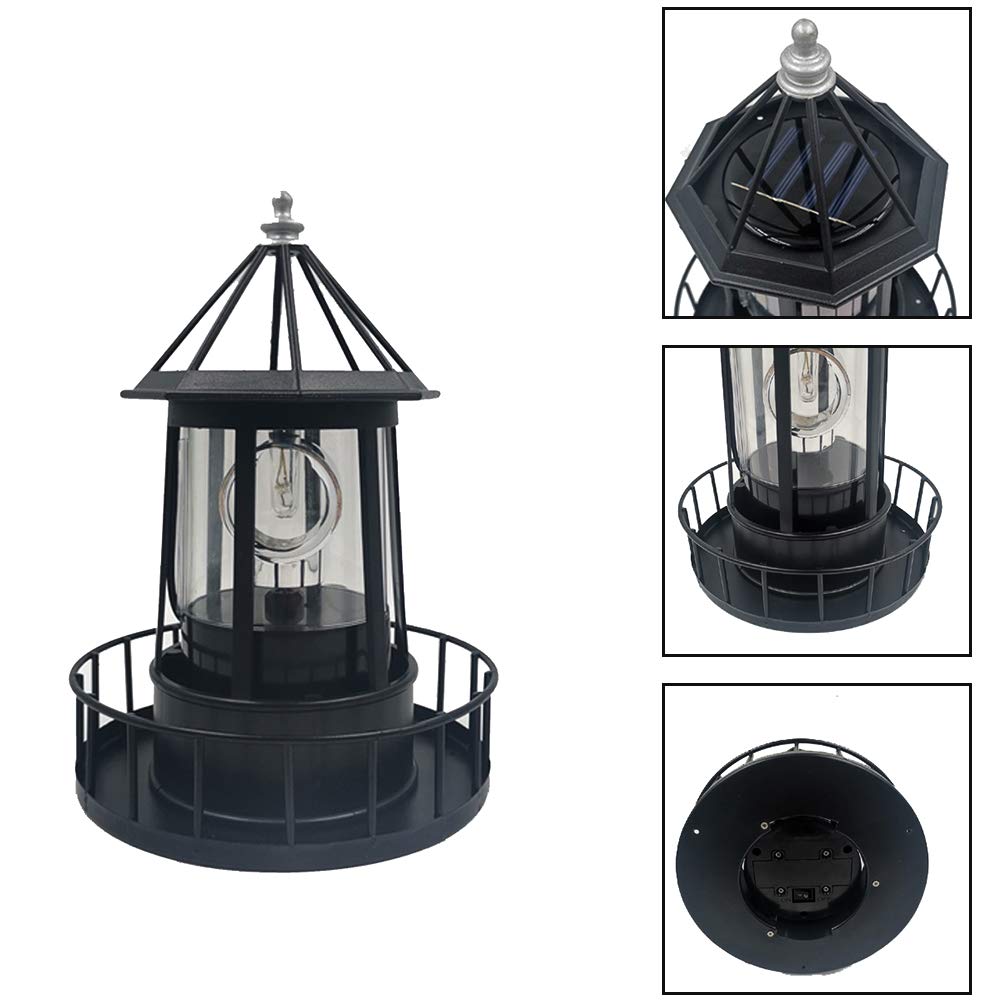 Solar Powered Lighthouse Outdoor Light H763435
