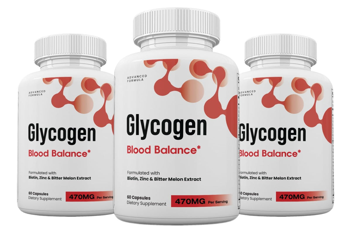 Glycogen Capsules 180 Count U3817