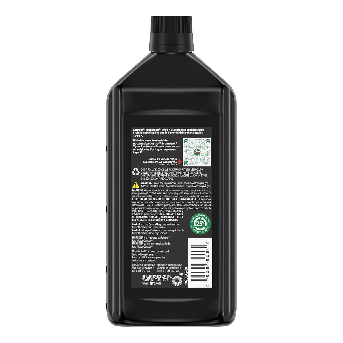 Automatic Transmission Fluid, 1 Quart, Pack of 6 O834