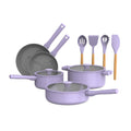 12 Piece Ceramic Nonstick Cookware Set W90217