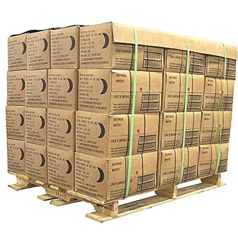 MRE Meals Ready to Eat A and B Cases with Heater G225