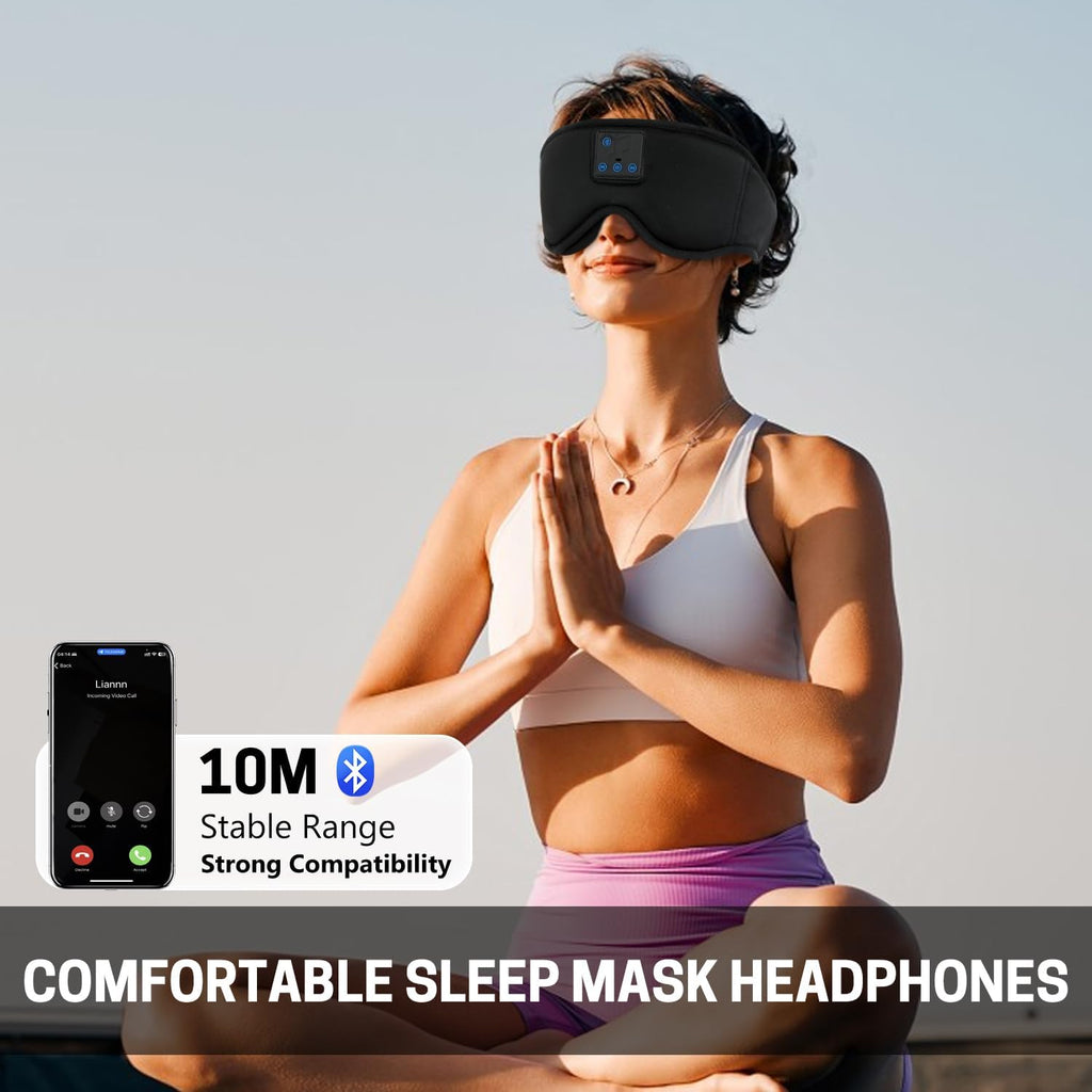 Sleep Mask with Bluetooth Headphones V94248