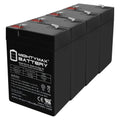 6V 4.5AH Replacement Battery 4 Pack P103