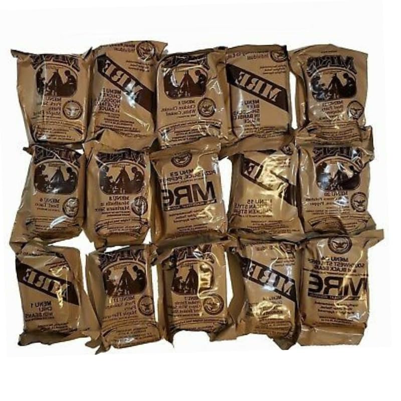MRE Meals Ready to Eat A and B Cases with Heater G225