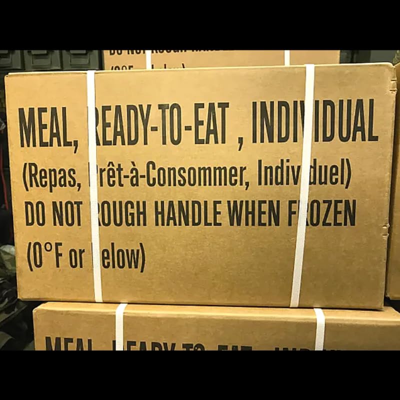 MRE Meals Ready to Eat A and B Cases with Heater G225