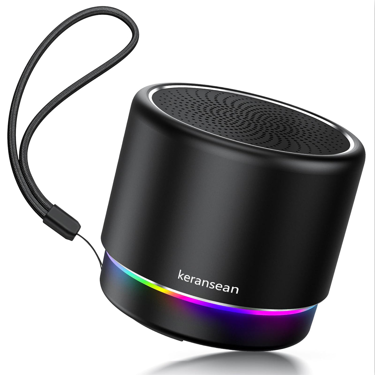 Portable Bluetooth Speaker with Noise Reduction Mic, Black Q54383
