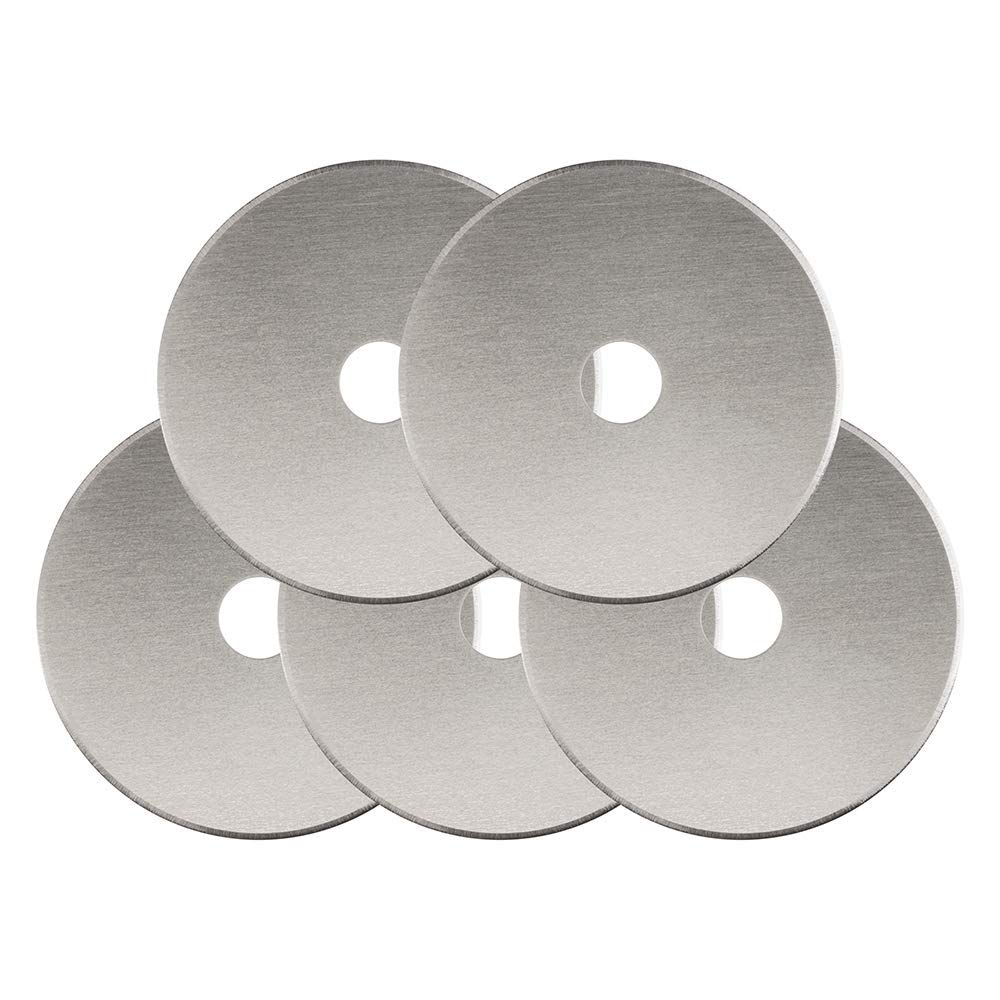 45mm Stainless Steel Rotary Cutter Blades 5-Pack V55522