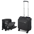 16 Inch Underseat Carry On Luggage with Wheels Dark Gray J8190