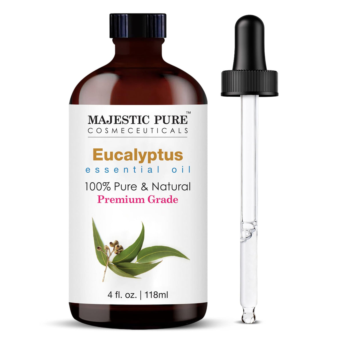 Eucalyptus and Frankincense Essential Oil 4 Fl Oz L53544