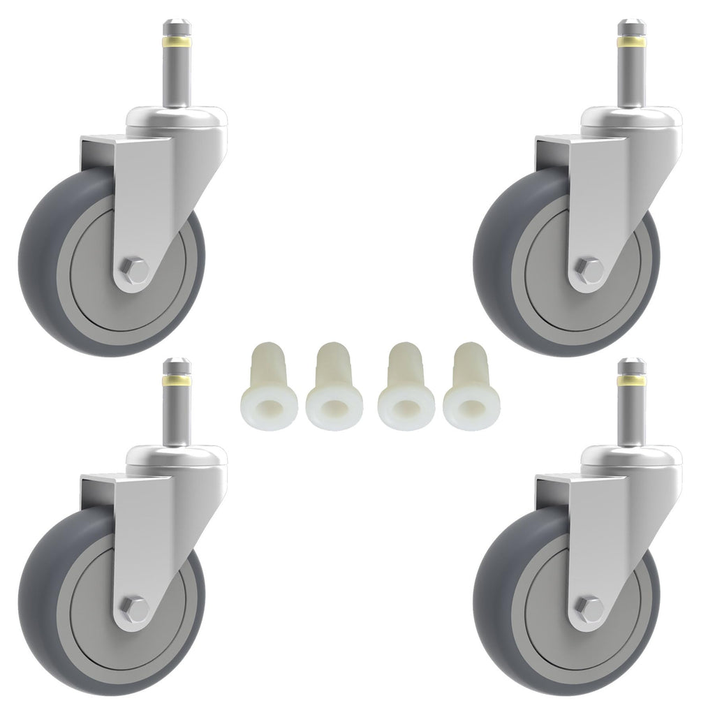3-Inch Swivel Stem Caster 4 Pack F29517