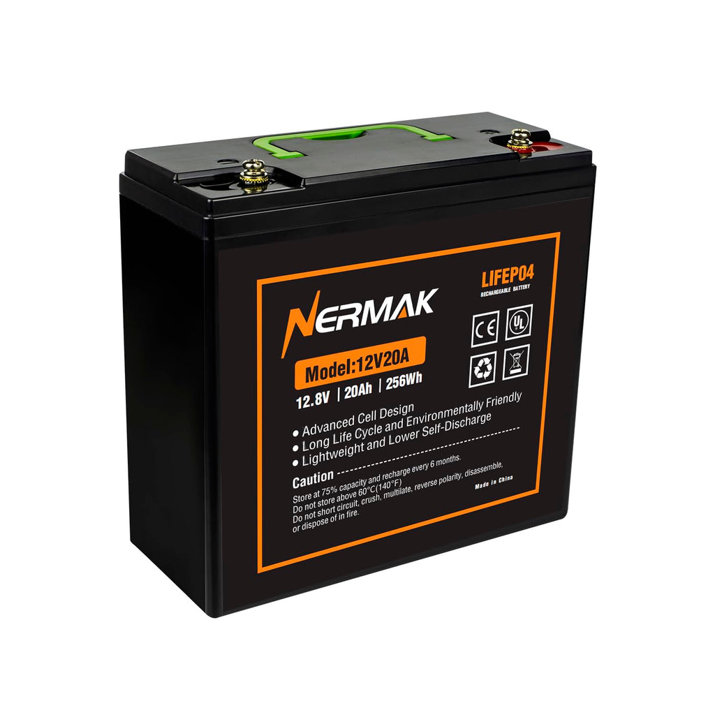 12V 20Ah Lithium LiFePO4 Deep Cycle Battery Y968572
