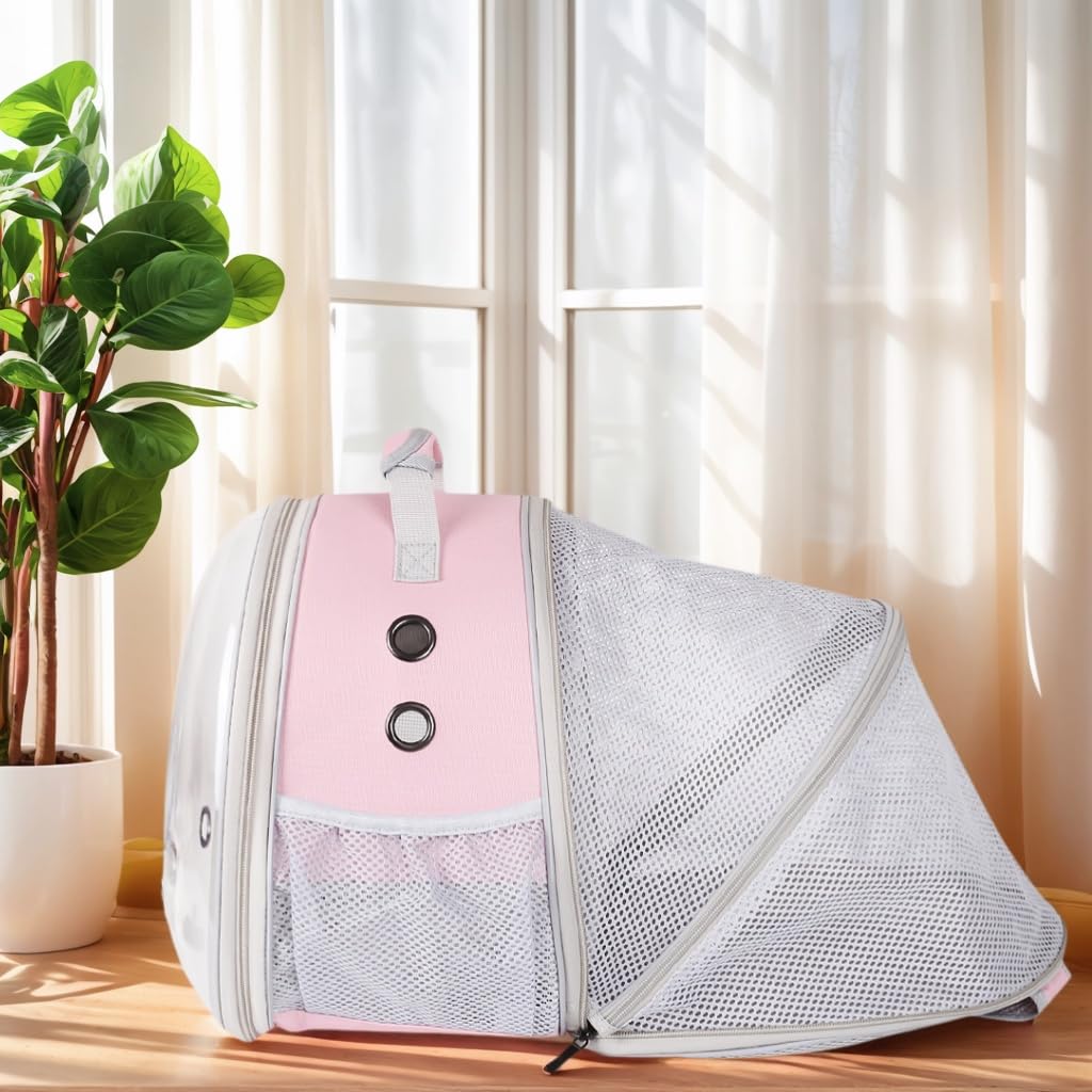 Expandable Breathable Pet Carrier Backpack W889477