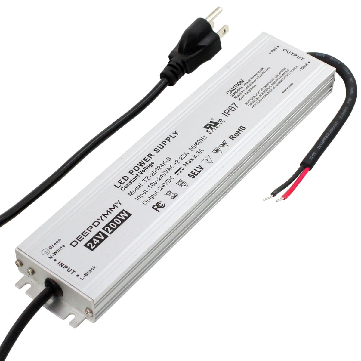 24V 200W Waterproof IP67 Power Supply M926
