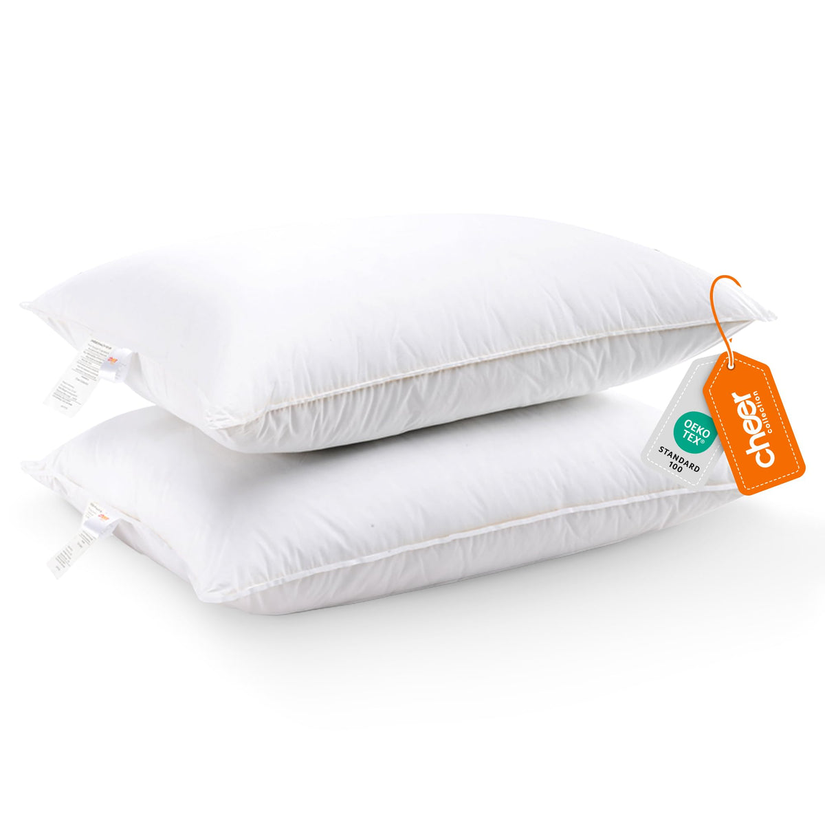 King Size Down Alternative Bed Pillows Set of 2 X549257