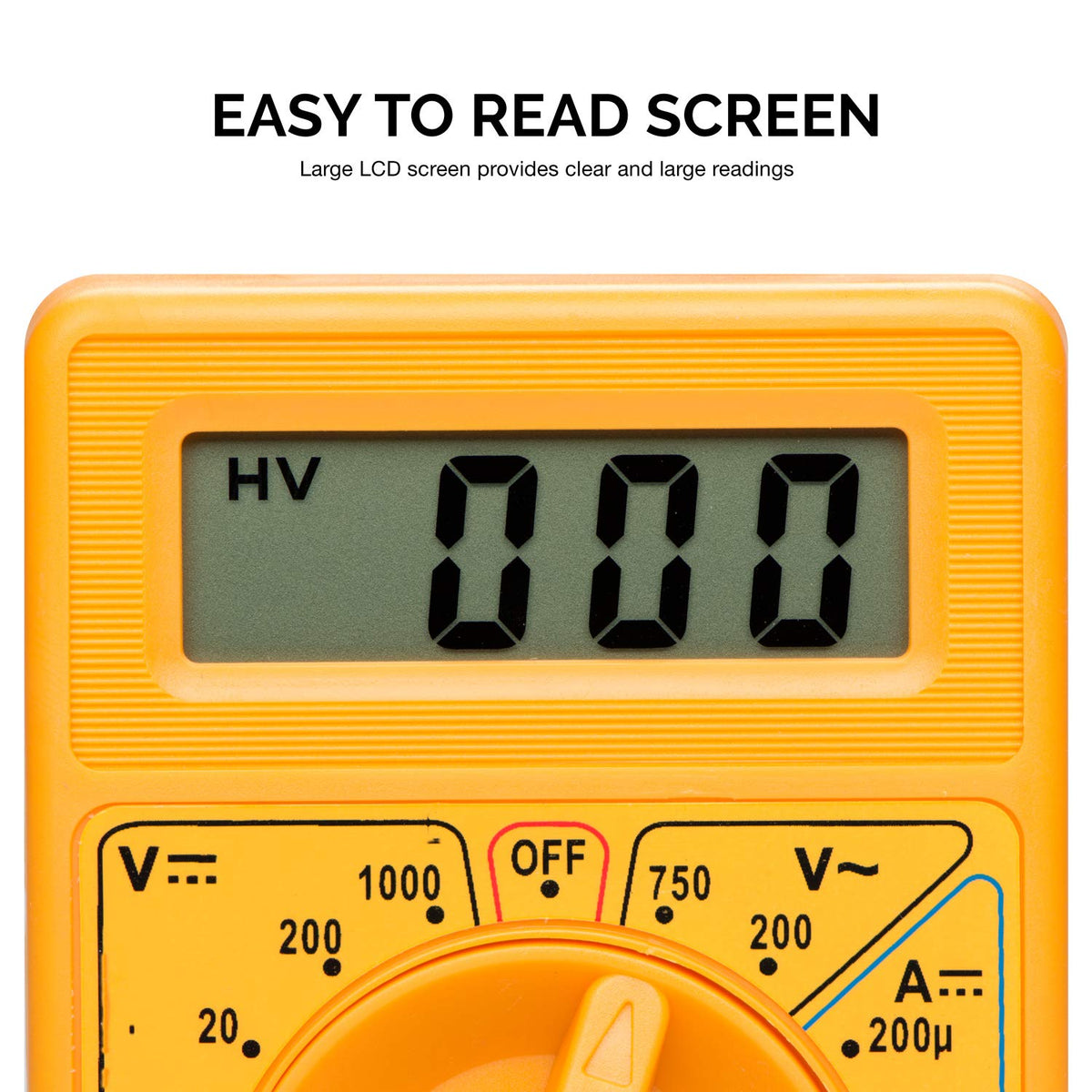 Digital Multimeter Diode & Transistor Tester H832