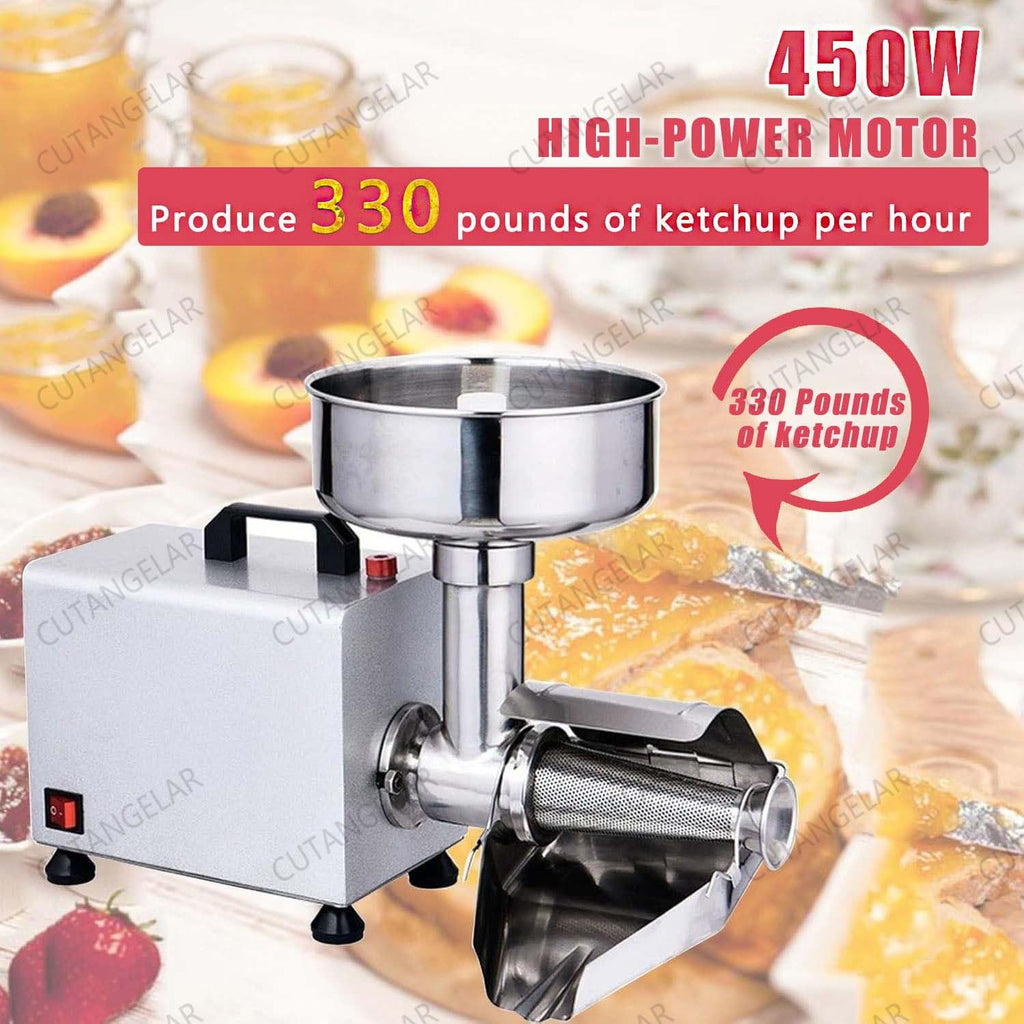 Commercial Grade Electric Sauce Machine 450W with Large Hopper F921