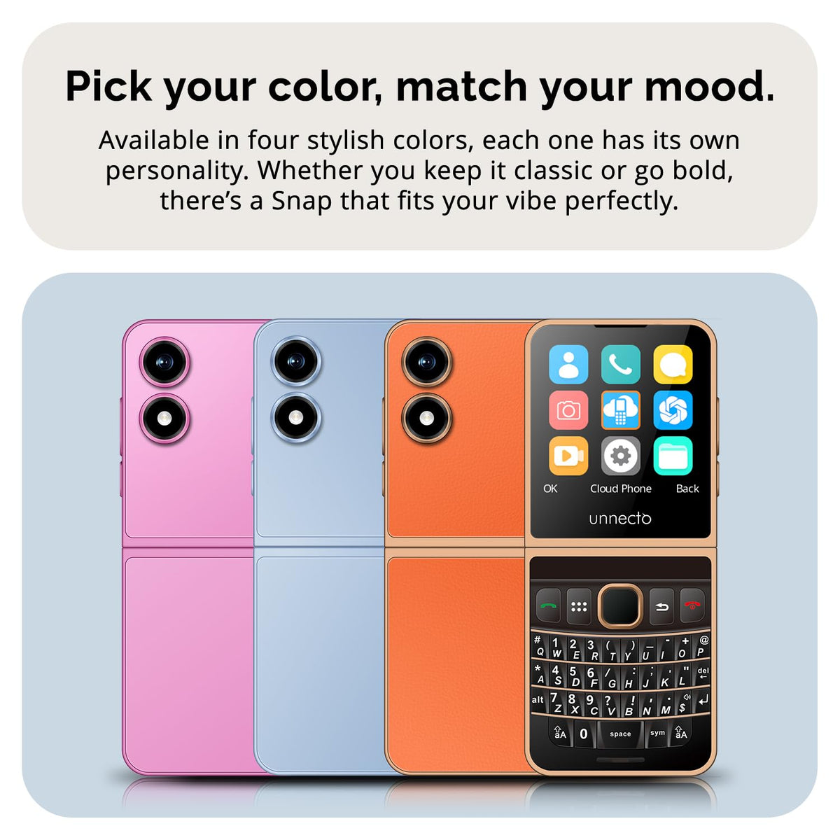 Unlocked Flip Phone QWERTY F34780