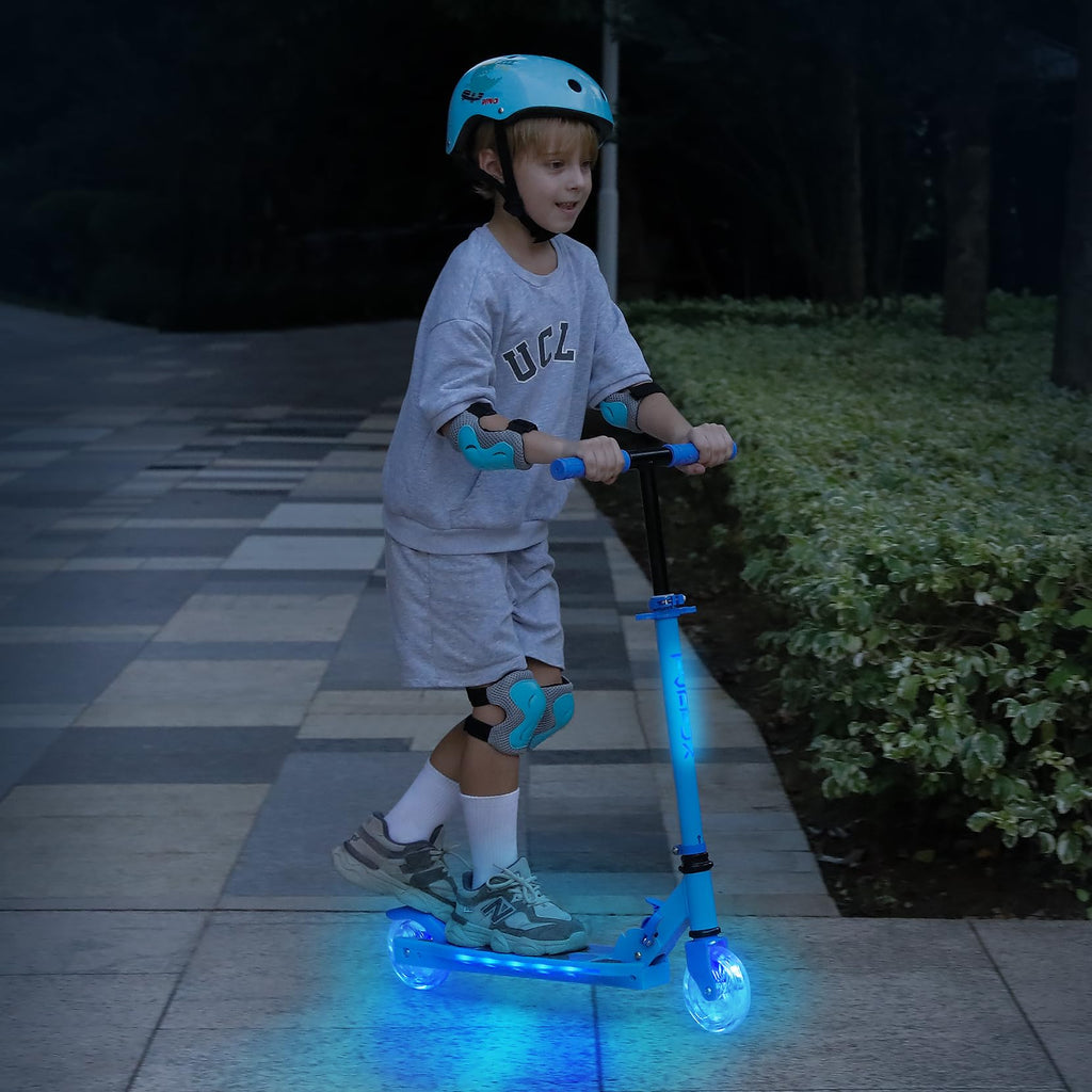 2 Wheel Adjustable Height Foldable Lightweight Kick Scooter A7515