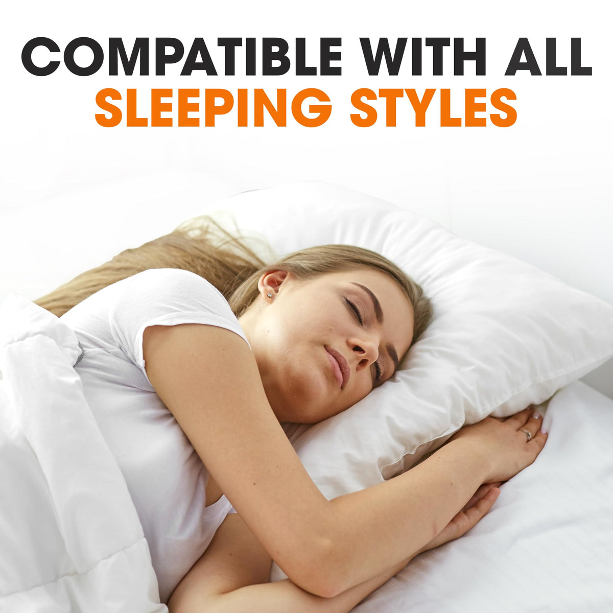King Size Down Alternative Bed Pillows Set of 2 X549257