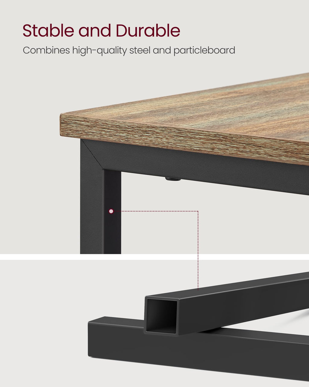 Side End Table with Charging Station P690