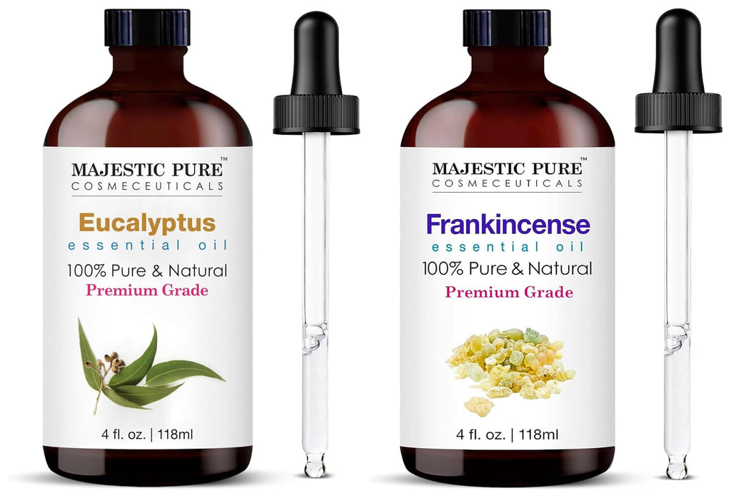 Eucalyptus and Frankincense Essential Oil 4 Fl Oz L53544