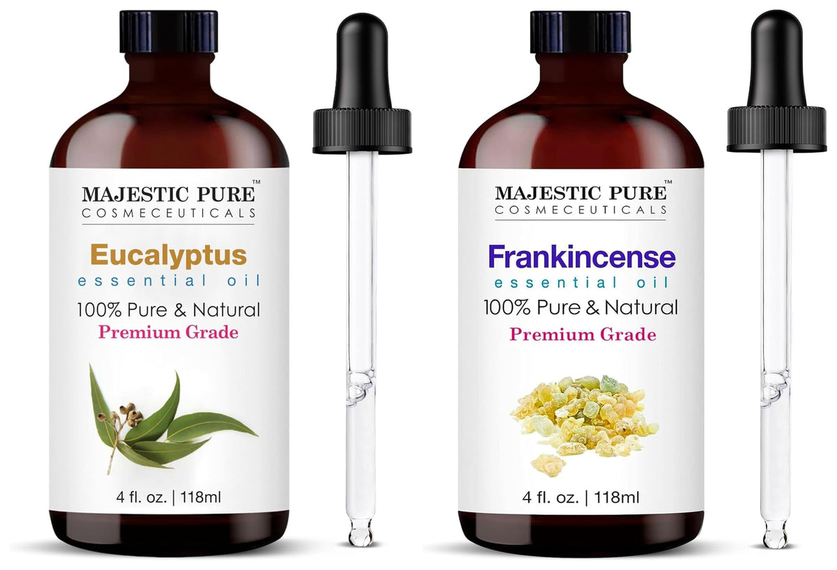 Eucalyptus and Frankincense Essential Oil 4 Fl Oz L53544