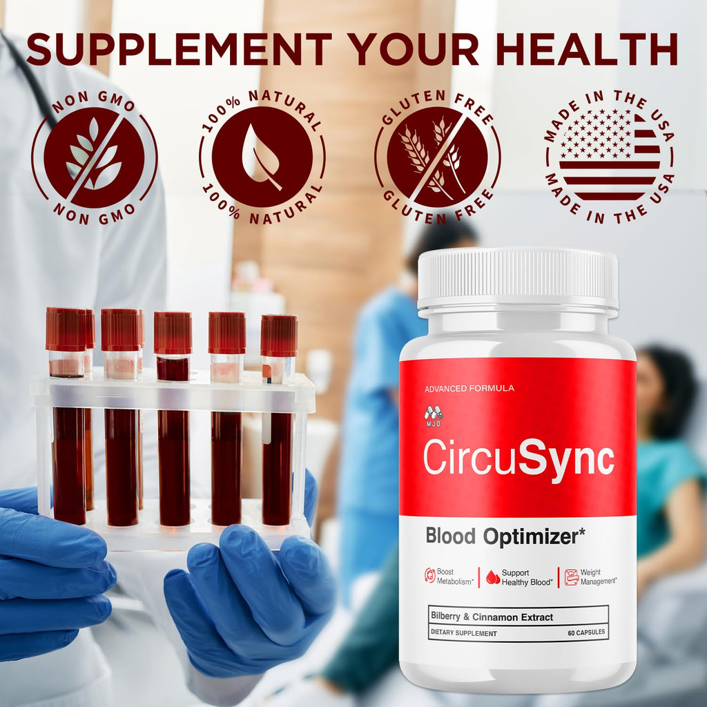 3 Pack 180 Capsules Blood Health Support Pills with Vitamins P7972