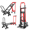 Heavy Duty 1000LBS 3 in 1 Convertible Folding Hand Truck Dolly Cart with Solid Wheels M4409