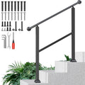 Adjustable Outdoor Stair Railing D117059
