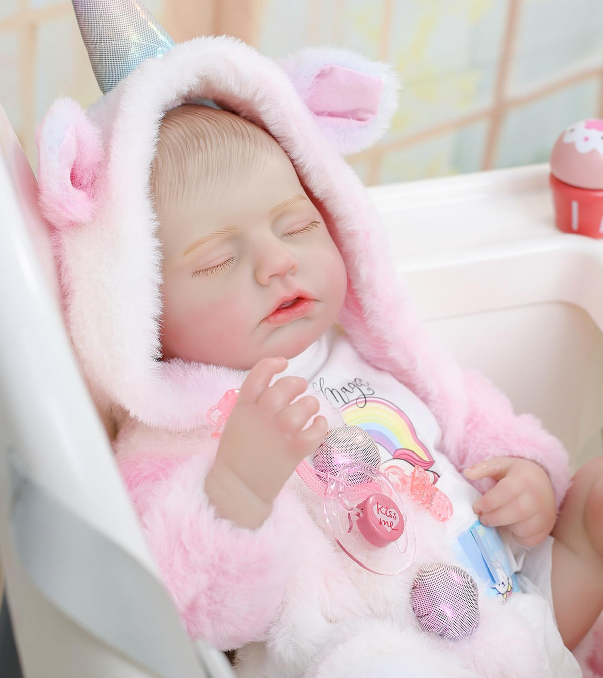 20 Inch Realistic Full Body Vinyl Baby Doll B203