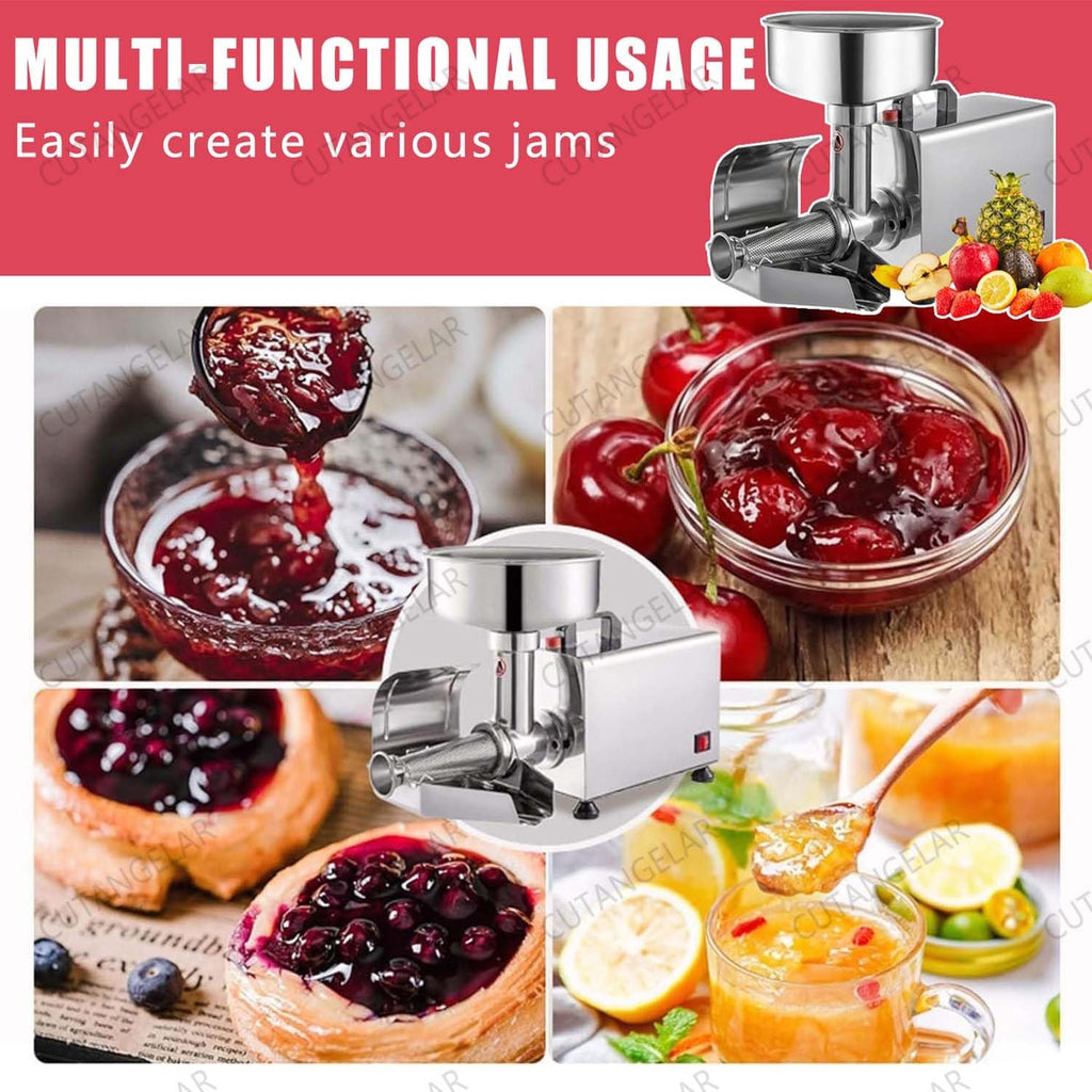 Commercial Grade Electric Sauce Machine 450W with Large Hopper F921