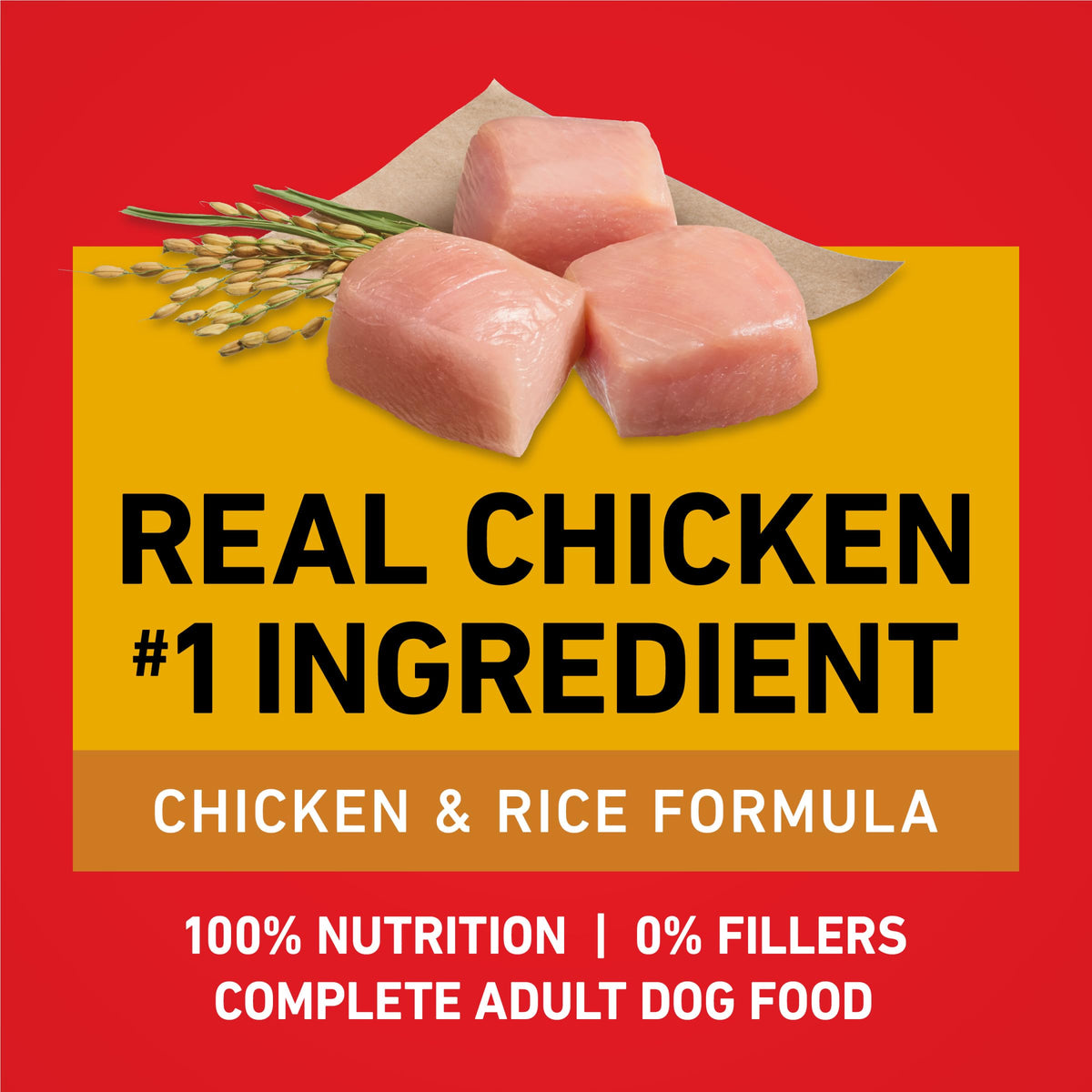 Chicken & Rice Formula Dry Dog Food 8 lb Bag Q94914