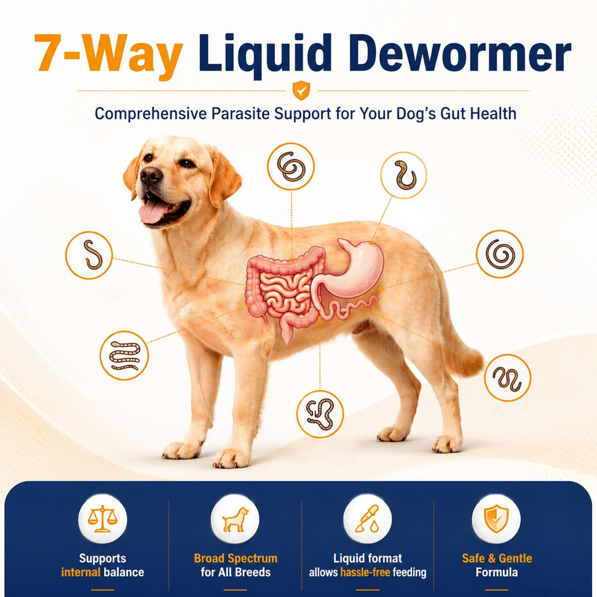 Dog Wormer Liquid 100ml M5979