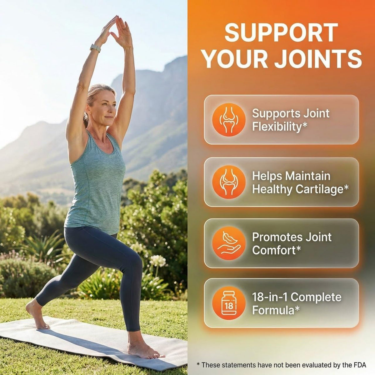 Glucosamine Chondroitin MSM 1500mg with Turmeric Curcumin Supplement O536663