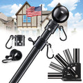 6ft Tangle Free Spinning Flag Pole Kit V342