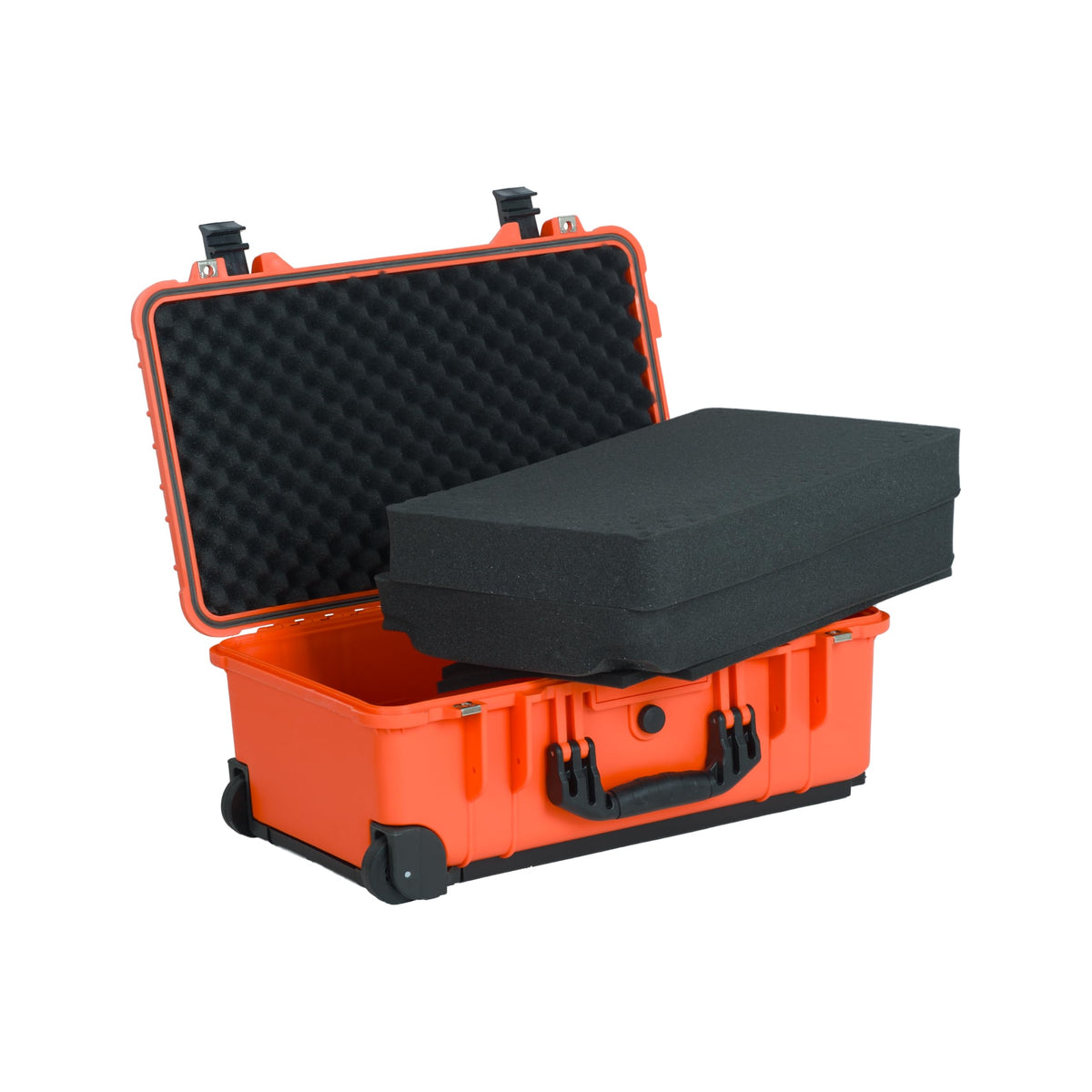 Orange Rolling Waterproof Hard Camera Case W955