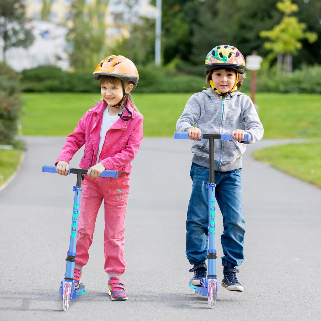 2 Wheel Adjustable Height Foldable Lightweight Kick Scooter A7515