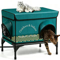 Insulated Heated Cat House with Heating Pad P292