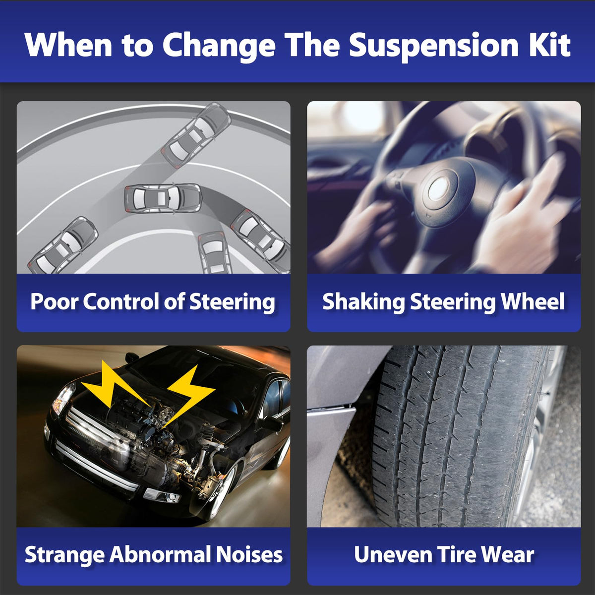 10Pcs Suspension Kit F22424