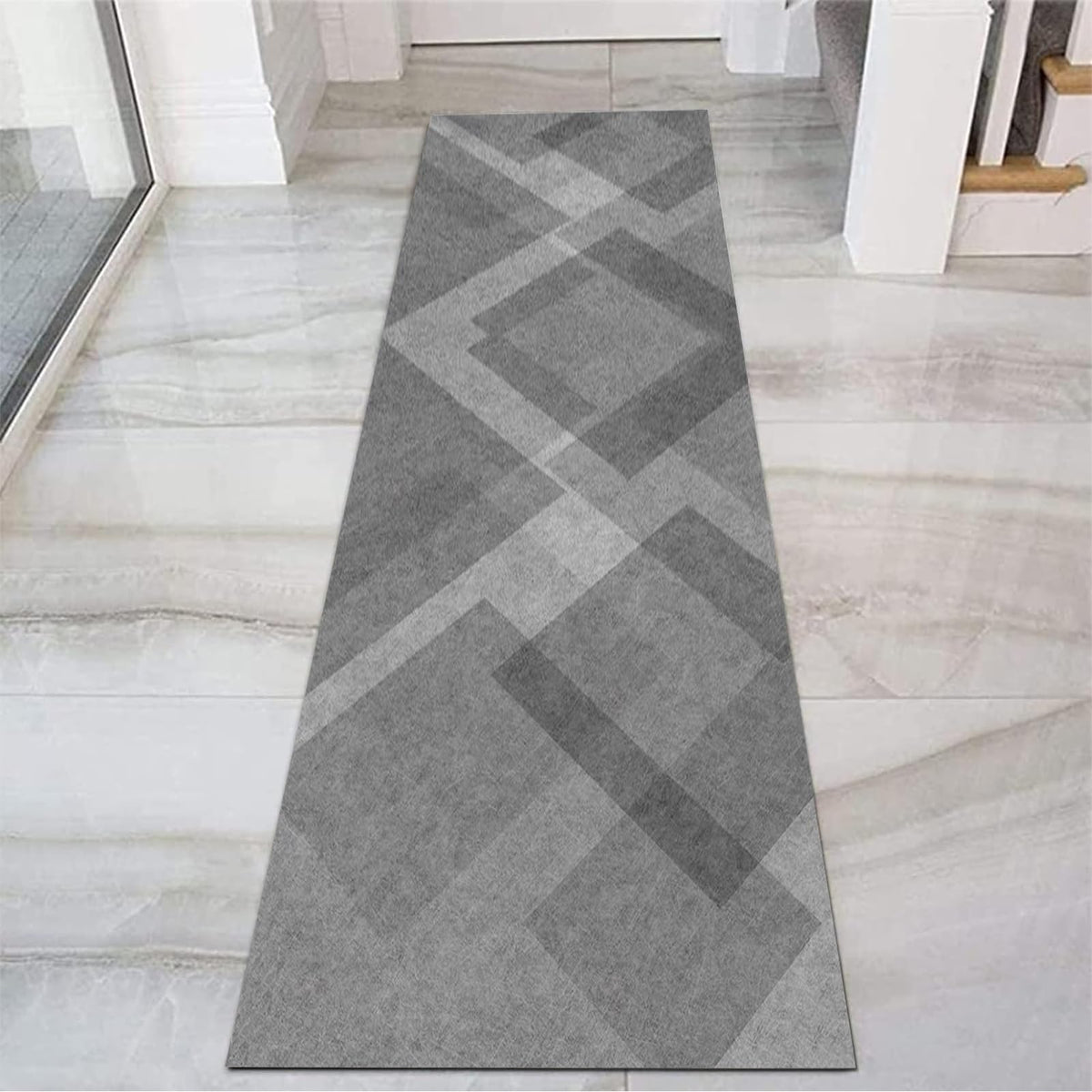 Non Slip Washable Low-Pile Runner Rug 60x300cm I2277