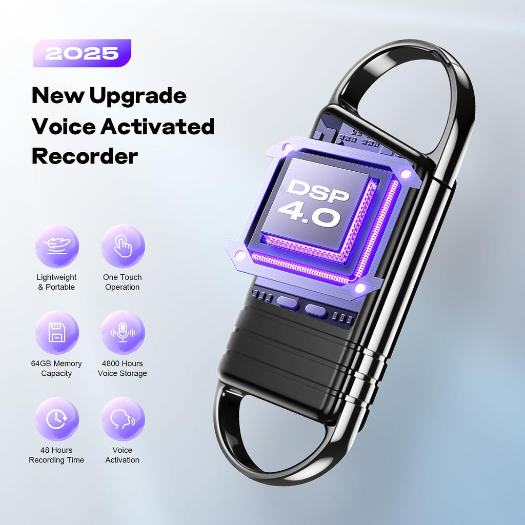 Voice Activated Digital Voice Recorder H788839