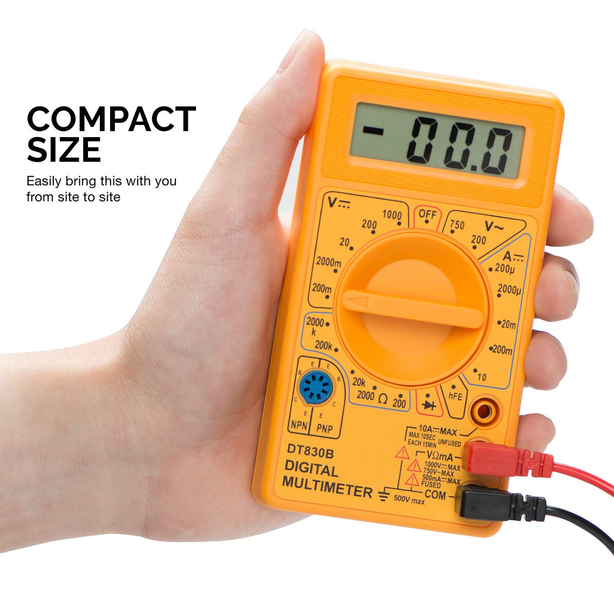 Digital Multimeter Diode & Transistor Tester H832